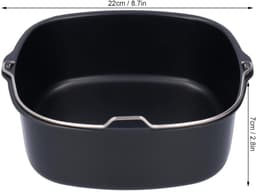 Mould Cake Mould - Air Fryer Accessoires - Cake Pan - Bread Maker Basket - Cake Tart Fryer voor HD9925 HD9860 HD9905 01 (22cm) — thumbnail 4