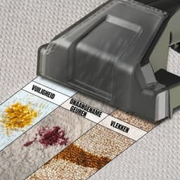 MMM® Tapijtreiniger Machine - Tapijtreiniger Stofzuiger - Tapijtreiniger - Vlekkenreiniger - Bankreiniger - 450W - Grijs- ‎30CM x 16CM x 26 CM — thumbnail 4