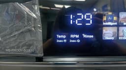 MobyWash Wasmachine AI Functie Zwart 10 KG 1400 Toeren — thumbnail 4