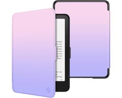 Beschermhoes voor E-reader 7 inch met Auto Slaap/Wake Functie Roze Paars