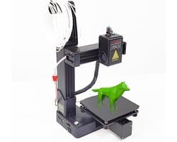 Compacte 3D Printer voor Beginners: Snel en Klein Formaat 100x100x100mm Ideaal voor Onderwijs