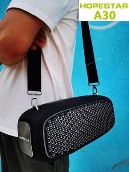 Hopestar A30 Pro Bluetooth Speaker krachtige draadloze luidspreker zwart — thumbnail 3