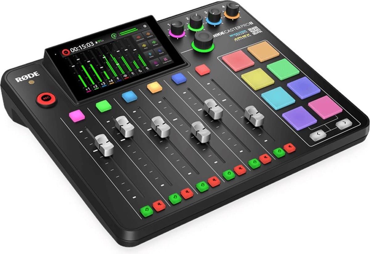 RØDECaster Pro II – Geïntegreerde Audioproductie‑studio — afbeelding 1