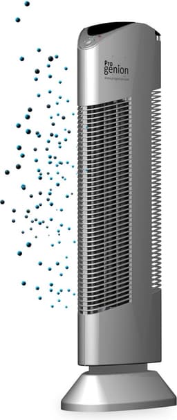 PR-369R Luchtreiniger met ionisator Zilver tot 60M² - Wasbaar filter — thumbnail 1