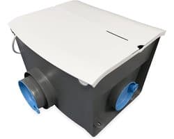 Orcon woonhuisventilator MVS-15RHB - 600 m3/h - met vochtsensor en afstandsbediening RF — afbeelding 1