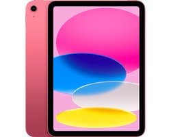 Apple iPad (2022) - Met USB-lader - 10.9 inch - WiFi - 256GB - Roze - 10e generatie