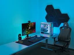 Corsair MM700 - Grote Gaming Muismat - RGB - Textiel - Extended 3XL - Zwart — thumbnail 4