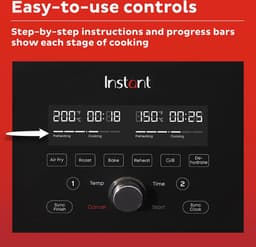 Instant Pot Vortex Versazone 8-in-1 Airfryer 8.5L - 1700W - Airfryen, bakken, roosteren, grillen, opwarmen, dehydrateren met slimme Sync Cook & Sync Finish — thumbnail 16