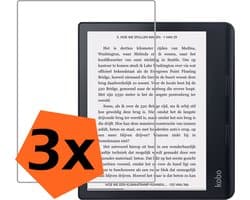 Screenprotector - Folie Geschikt voor Kobo Sage Screenprotector Bescherm Folie Screen Protector Folie Telefoon - 3 PACK