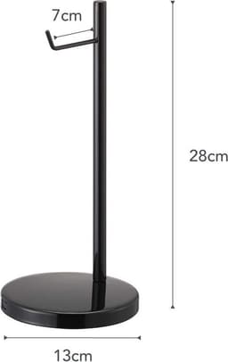 Yamazaki Headset Stand - Beautes - Zwart — thumbnail 5