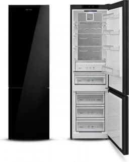 Vestfrost Koel-Vriescombinatie VR-FB383-2H0B - No*Frost - Zwart Glasdeur - 367 L - MaxiFresh Lade - 0 °C Lade - Alarm — thumbnail 1