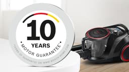 Bosch BGS41POW1 Serie 6 - Stofzuiger zonder zak - Zwart/Rood — thumbnail 2