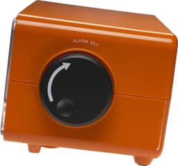 Denver Retro Wekkerradio - FM Radio - Retro Flip van Cijfers - CR425 - Oranje — thumbnail 5