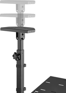 VDD Gaming - Wheel Stand - Racestuur - Sim Racing Cockpit - Race Cockpit - Opvouwbaar - Geschikt voor - Logitec - PXN - Fanatec - Thrustmaster - In Hoogte Verstelbaar - Kantelbaar — thumbnail 3
