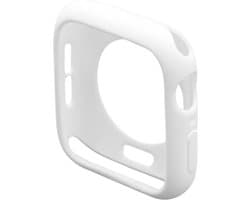 Cover - Case - Geschikt voor Apple Watch Series 40mm - Wit - Armor Hoesje