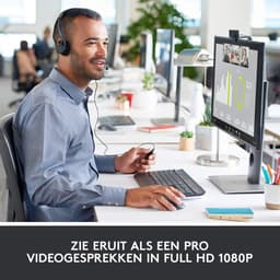 Logitech C920 - HD Pro Webcam - Full HD 1080p - Bedraad - Twee microfoons — thumbnail 9