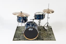 DRUMnBASE Vintage Persian Green - Stage mat / Drummat — thumbnail 3