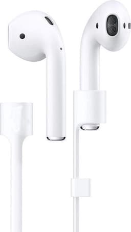 Anti-Lost Strap geschikt voor Apple Airpods - EarPods - Silicone koord - Wit — thumbnail 5