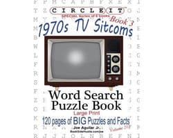 Circle It, 1970s Sitcoms Facts, Book 3, Word Search, Puzzle Book