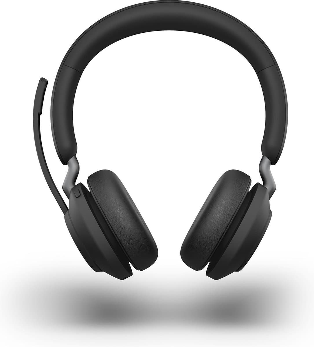 Jabra Evolve2 65 UC Stereo Headset USB-A - UC-gecertificeerd (Zoom, Google Hangout, Avaya, Mitel ...) - Incl. Laadstandaard - Zwart — afbeelding 1
