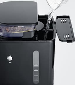 Severin KA 4814 Filter Koffiezetapparaat met bonenmaler - Hoogwaardige thermoskan - Extra stille werking - Zwart / Rvs — thumbnail 3
