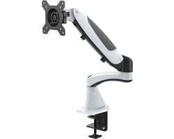 Home Office - VIISAN - GM112XFW -WIT Monitor TV-houder Tafelstandaard Bureau Bevestigingsbeugel voor monitor 15 - 34 inch voor 16KG