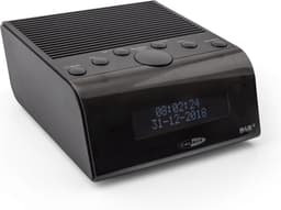 Caliber Wekkerradio - FM Radio - Digitale wekkerradio - Dimbaar LED Display - twee alarmen - Snooze functie - kleur Zwart (HCG011DAB) — thumbnail 1