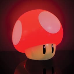 Super Mario Brothers Paddenstoel Figuurlamp – Officieel gelicentieerd verzamelbaar filmmerchandise met geluid, cadeaus voor jongens, accessoires voor kinderkamers – Paladone — thumbnail 2