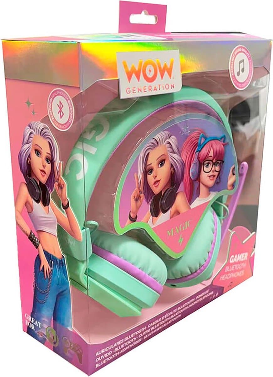 Wow Generation Wow Generation-hoofdtelefoon Roze — afbeelding 1