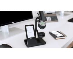 Bluetooth Headset with Microphone Yealink WH66 DUAL TEAMS Black