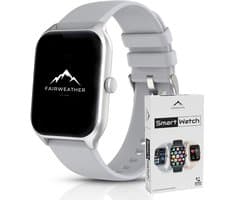 Fairweather Smartwatch Pro – Dames – HD – Stappenteller – Slaapmeter – hartslagmeter – Geschikt voor iOS en Android