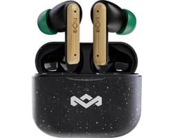 House of Marley Little Bird Draadloze Oordopjes - Bluetooth Oortjes Draadloos - 24 uur Batterijduur - Eco Friendly Design - Quickcharge - Touchbediening - Zwart