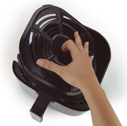 Jocca Airfryer 5L Inclusief Rek - Heteluchtfriteuse - Airfryer - Airfryer xl - Airfryer xxl - 1450W - Glans Zwart - 1599A — thumbnail 6