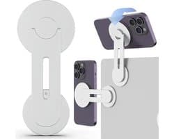 Slimtron Magnetische Telefoonhouder voor Laptop - Magsafe - geschikt voor iphones - 12 - 13 - 14 -15 - 16 - 17 (pro max)