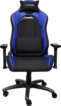 Trust GXT 714B Ruya - Gaming Stoel - Gamingstoel - Bureaustoel - Verstelbaar - Gamestoel - Gaming Chair - Blauw — thumbnail 1