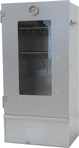 EuroCatch Rookoven - Rookkast- Magnum - 81x44x28cm - Incl. Thermometer - Rookhaken - RVS Roosters- Zeer Compleet - Smoker — thumbnail 1