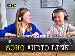 SOHO Educational Audio Link Hoofdtelefoon- Connect gemakkelijk meerdere hoofdtelefoons - Met Specter Sleutelhanger — thumbnail 2