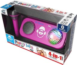 iDance XD2PK Bluetooth Party Systeem met Disco LED-Verlichting - Roze — thumbnail 5
