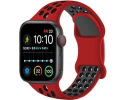 Royal Supplies RF-93 - Smartwatch - Smartwatch Dames - Smartwatch Heren- Screenprotector- Rood/Zwart