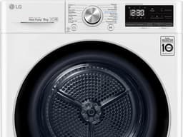 LG RH90V9AV3N warmtepompdroger 9 kg met Dual Inverter Heat Pump voor sneller en energiezuinig drogen - Sensor Dry stopt automatisch bij droog - Auto Cleaning Condenser en ThinQ slimme bediening. Energieklasse A+++ — thumbnail 5