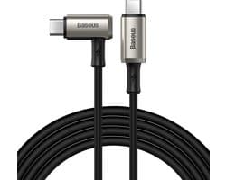 PD3.1 USB C naar USB C Kabel - 100W - 1 Meter - 10Gpbs - 4K@60Hz - Geschikt voor Monitors, Laptops en alle andere devices