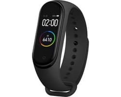 Kiraal Nova - Stappenteller - Activity Tracker - Temperatuurmeter - Bloeddrukmeter - Hartslagmeter - Smartwatch - Horloge - Heren - Dames - Nederlandse Handleiding - Zwart