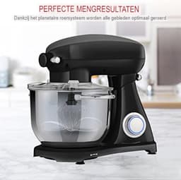 Deegmachine - Kneedmachine - Zwart — thumbnail 2