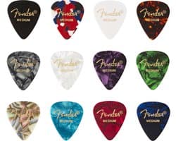 Plectrumset 351 – 12 stuks – Medium – Gitaar Plectrums