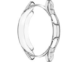 DrPhone AC4 - TPU Case - Bescherm Cover - Geschikt voor Galaxy Watch 4 42mm Classic - Soft Shell - Flexible - Transparant