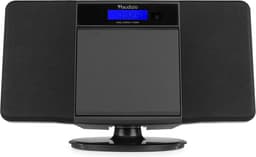 Stereo Set met CD-Speler en FM Radio - Audizio Nimes - USB - MP3 - Bluetooth - 50 W - Zwart — thumbnail 2