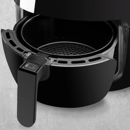 Monzana Hetelucht Friteuse - 6,5 L XXL LED & Timer 1850W - Zwart — thumbnail 2
