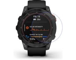 Strap-it Screen protector glas - beschermend glasplaatje geschikt voor Garmin Fenix 7 / Fenix 7 Solar