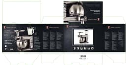 Imperial Collection IM-KM2500-3: 3 in 1 Keukenmachine - Blender, Grinder & Standmixer 10L — thumbnail 1
