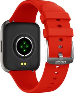 OOQE WATCH PRO 6 - Smartwatch Heren en Dames | Geschikt voor iOS en Android | Full HD | Notificaties | Gezondheidsanalyse | Sportanalyse | GPS koppeling | Music & Call Control | Spelletjes | Ergonomisch | Nederlandstalig | Rood — thumbnail 3